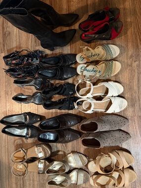 SIZE 6-7 HEELS - TAKE EM ALL